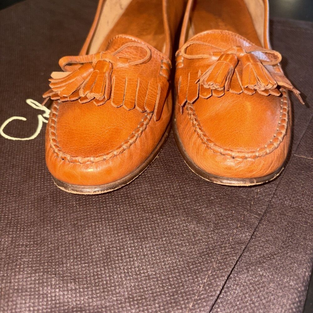Vintage COLE-HAAN Italian Made WOMENS TASSEL LOAFERS Leather 8.5AA DISCONTINUED - Picture 11 of 11